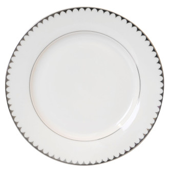 Scalloped Dinner Silver 10.5