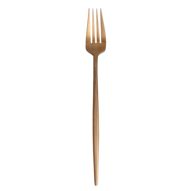 Laurence Matte Copper Dinner Fork