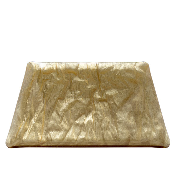 Vogue Tray Gold Foil 14.5