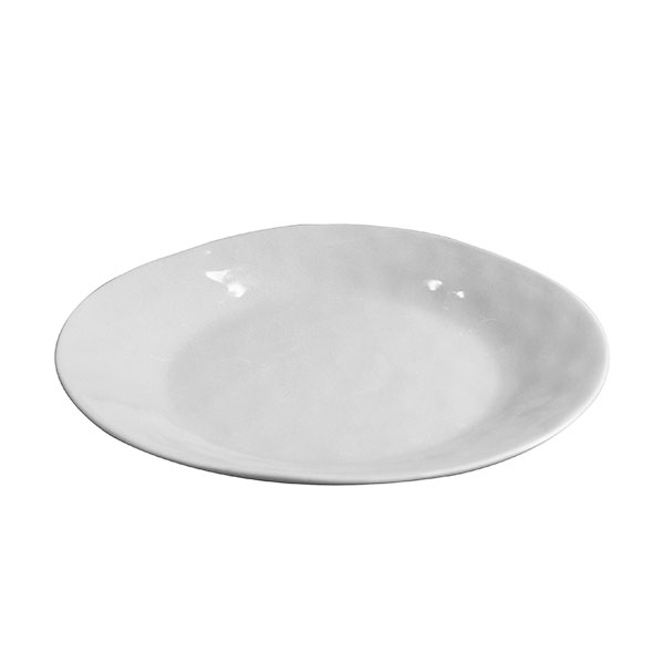 Cleo White Entree Plate 10.5