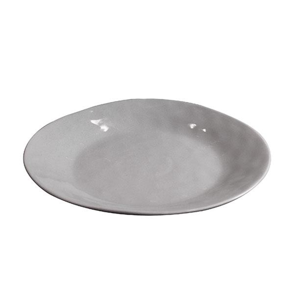 Cleo Grey Entree Plate 10.5