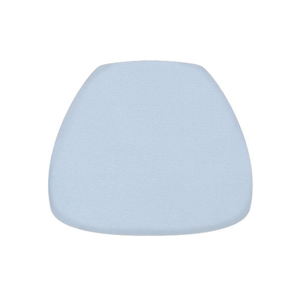 Cotton Pale Blue Chair Cushion