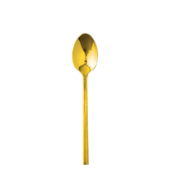 Gold Square Demitasse Spoon