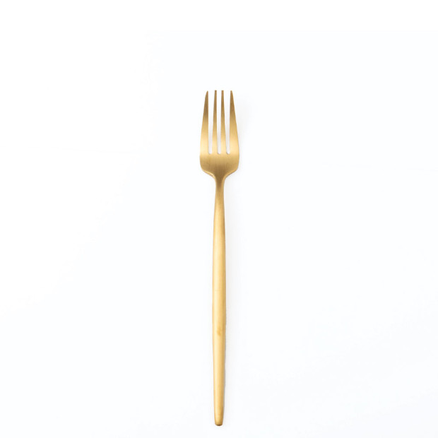 Laurence Matte Gold Salad Fork