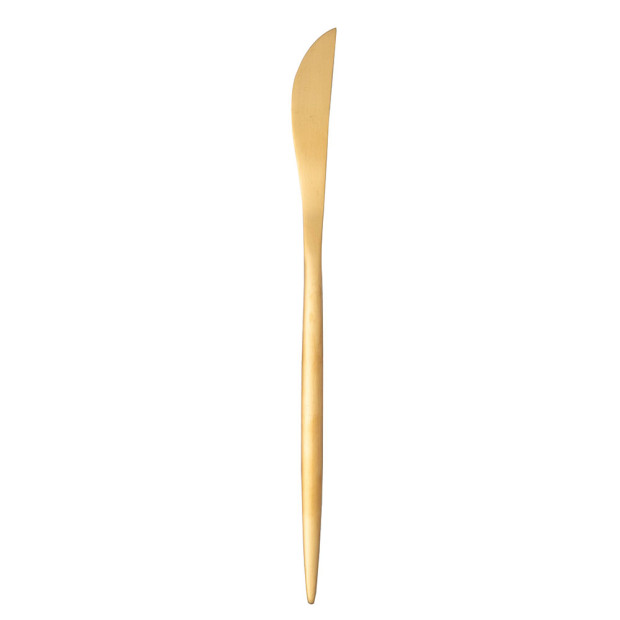 Laurence Matte Gold Dinner Knife