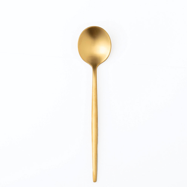 Laurence Matte Gold Spoon