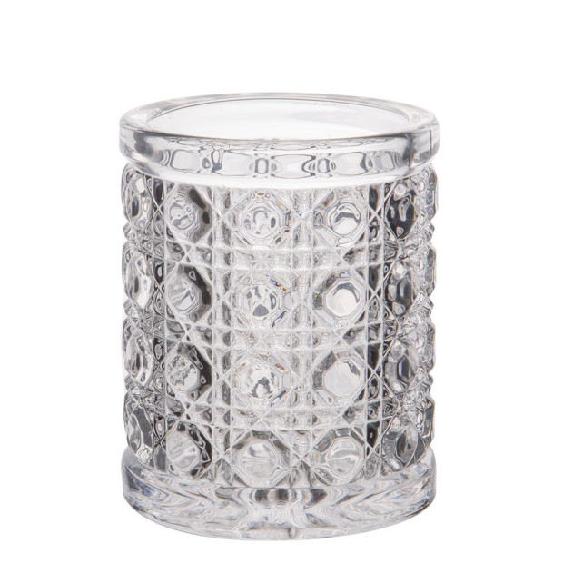 Jazz Glass Clear Votive 3