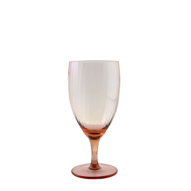 Colette Pink Water Goblet 14oz