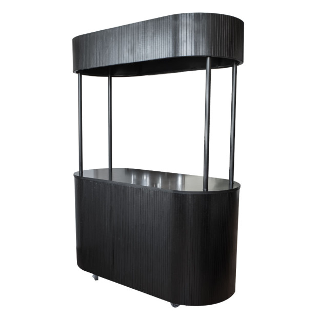 Avalon Black Display Cart