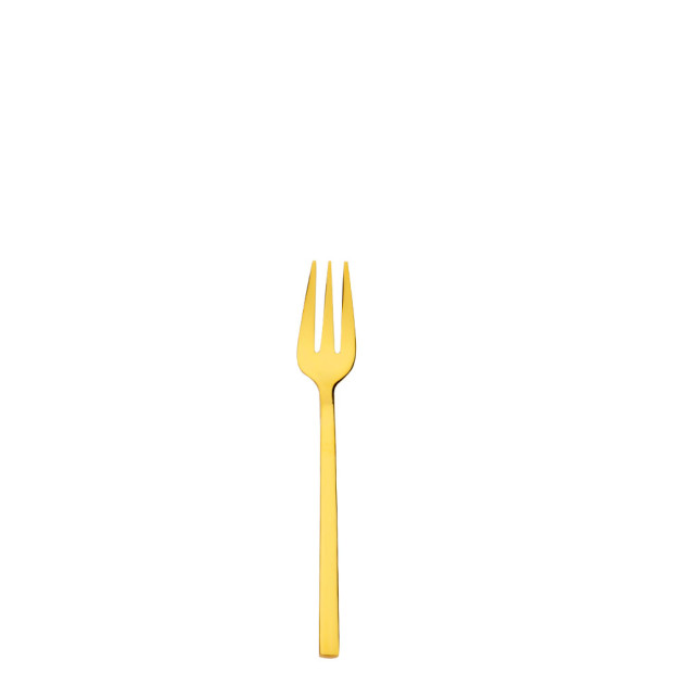 Gold Square Cocktail Fork