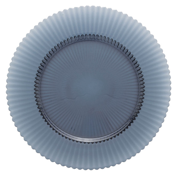 Julia Blue Glass Charger 12.75