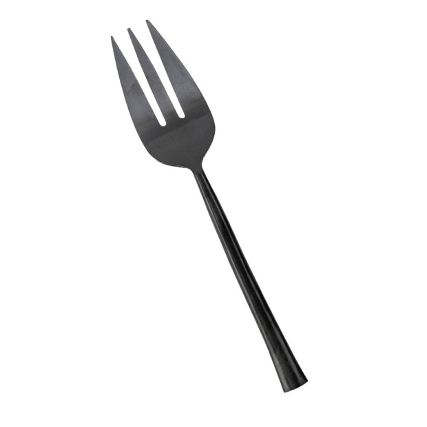 Serving Fork Black 9