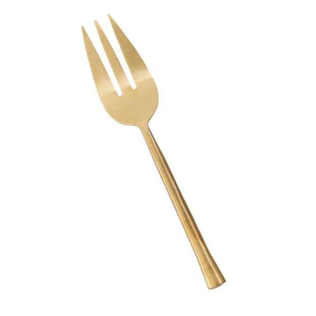 Serving Fork Gold 9