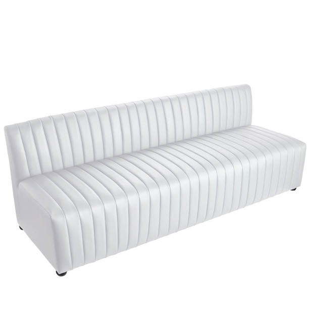 Metro White Sofa