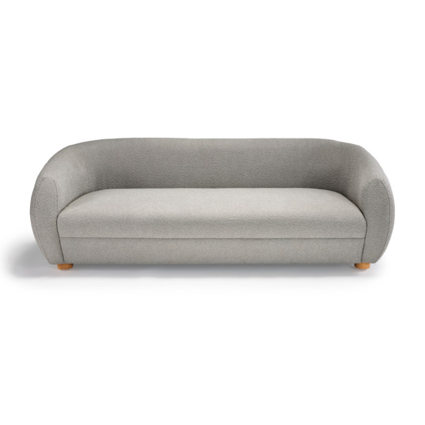 Easton Sofa Dark Grey Boucle