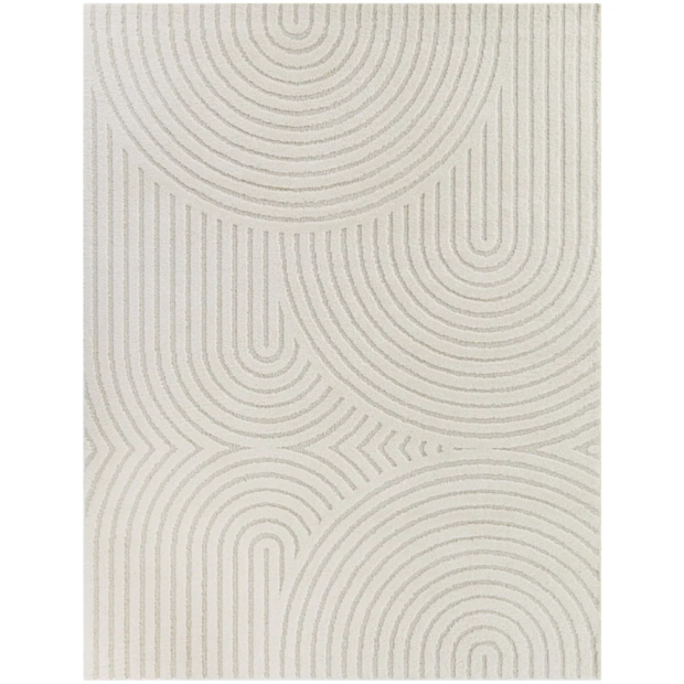 Arc Cream Area Rug 