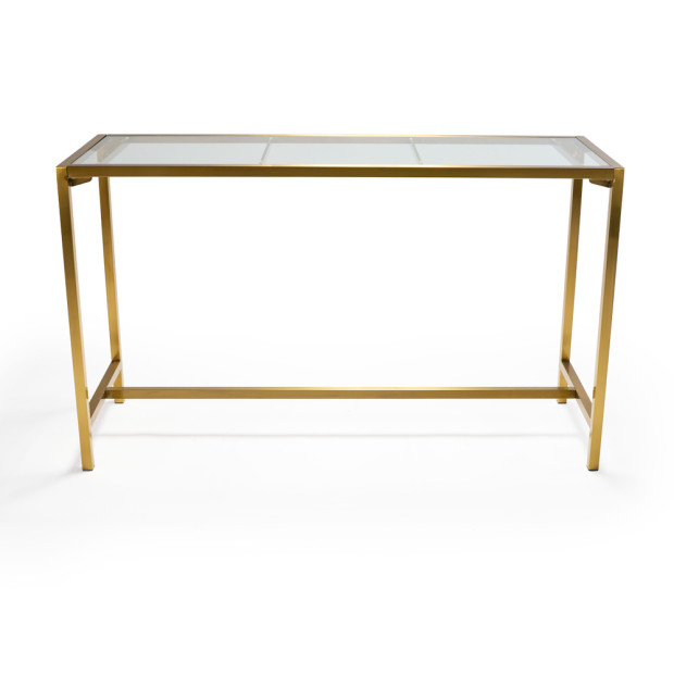 Paige Gold Frame Communal Table