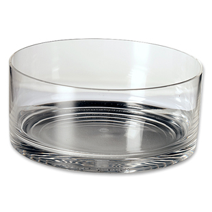 Lucite Cylinder Bowl 5