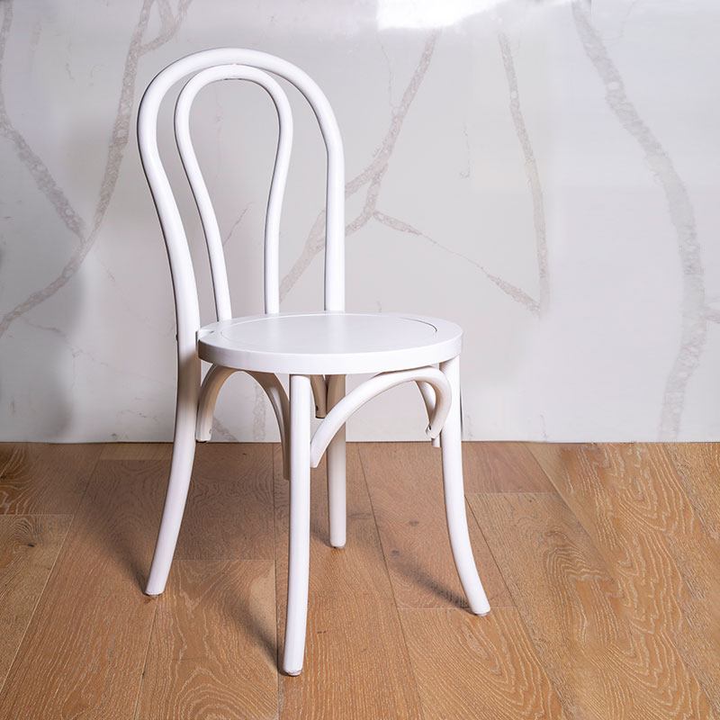 Bistro Chair White Broadway Party Rentals
