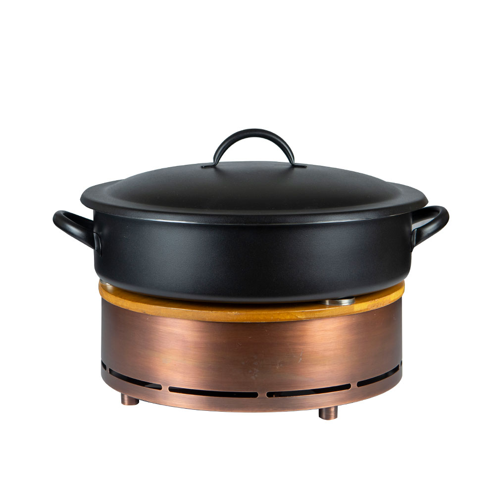 Black Matte Chafer Pot 8qt | Broadway Party Rentals